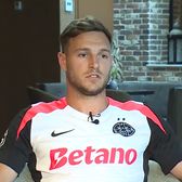 „Sunt fericit să fiu la FCSB”    Dennis Politic  e pregătit să câștige derby-ul cu Dinamo + Alibec: „Sunt meciuri incredibile”