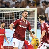 Koljic, gol cu călcâiul  Atacantul Rapidului și-a explicat execuția cu FCSB: „L-am prins pe Târnovanu   pe picior greșit”