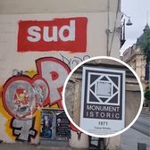 Sud Dinamo, act de vandalism  Fanii „câinilor”   au pictat cu graffiti  un monument istoric din București