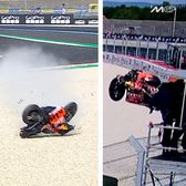 Aproape de tragedie în MotoGP!    VIDEO.  Cameramanul a scăpat ca   prin minune  de moarte