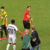 „La naiba cu toți olandezii!”    Un antrenor a vrut să-l bată pe arbitrul  care i-a înfuriat pe jucătorii și oficialii de la FCSB la partida cu Aberdeen