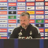 „Nu vreau să avem regrete”  Reacția antrenorului lui Aberdeen la conferință pentru   „aroganța” patronului FCSB:  „Și noi suntem la fel”