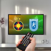 Cupele europene se văd la TV   Meciurile celor de la FCSB și U Craiova din Europa, respectiv Conference League vor putea fi   urmărite  pe două posturi