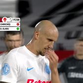Schimbat după 29 de minute  Chiricheș, scos din teren după eroarea de la gol:   „Umilitor!  Pe patronul de la FCSB l-au lăsat nervii”