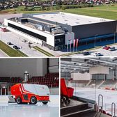 Arenă senzațională în România, pe banii unui privat  Supercupa la hochei, pe un superpatinoar! E de 3 ori mai mare decât Berceni Arena, dar   a fost la jumătate de preț