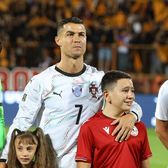 Mesaj emoționant    VIDEO.  Reacția lui Cristiano Ronaldo la   imaginile virale  de la victoria cu Armenia