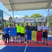 România, pe podium!    Campioana mondială la padbol  a terminat pe locul #3 la Cupa Națiunilor » Pe cine au învins „tricolorii”