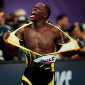 Ce surpriză! Supercursă la 100 m    VIDEO.  Jamaicanul Seville,   noul campion mondial.  E cel mai rapid atlet al momentului » Bolt, în culmea fericirii