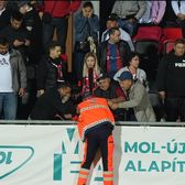 Momente de panică la Miercurea Ciuc     VIDEO și FOTO     Urgență medicală  în tribune la Csikszereda - FCSB