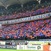 Suporteri de derby-uri și de Europa  Fără nici un meci tare acasă,   FCSB e abia pe 7 în topul fanilor în Liga 1,  însă e și peste Craiova în cupele europene