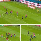 Oțelul și-a bătut joc de ocazii  Șanse ratate în lanț, pe finalul primei reprize cu FCSB »   Baba Alhassan  a greșit de două ori și a fost schimbat