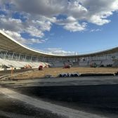 Noul stadion din România  prinde contur  Stadiul lucrărilor: au fost montate   gradenele, scaunele și acoperișul