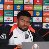 Edjouma, obiectiv măreț cu FCSB    „Să ajungem în optimile Europa League!”  + Ce a spus despre plecarea de la campioana României