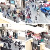 Incidente în Napoli    VIDEO    Bătăi și focuri de armă  pe străzi, înaintea meciului din Liga Campionilor