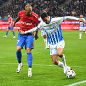 Mesaj - surpriză  la FCSB - Craiova   Cine a fost   jucătorul vizat  de pancarta în limba arabă