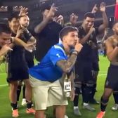 Alex Băluță show    VIDEO.  Fostul fotbalist de la FCSB n-a debutat în MLS, dar   a mers în fața galeriei,  după ultimul meci. Ce s-a întâmplat