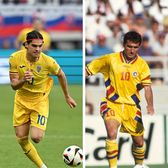 Moment istoric: Ianis, decar și căpitanul României   Hagi jr., prima dată în postura celebrului său tată, Gheorghe Hagi,   la amicalul cu Moldova