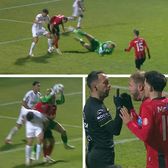 Haos cu arbitrajul la Ciuc - CFR!    VIDEO+FOTO  Găman a anulat un gol al lui Csikszereda, apoi   a dat penalty  după intervenția VAR