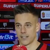 A surprins la interviu  Jucătorul de la Csikszereda care a marcat din „scăriță” cu CFR e născut la   Târgu Secuiesc,  dar a vorbit în engleză cu jurnaliștii