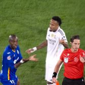 Eliminat după 40 de secunde     FOTO.    ROȘU direct  după o intrare de neînțeles în Getafe - Real Madrid