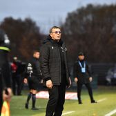 „Vă dați seama ce e în sufletul lui?”    FOTO.     Eugen Neagoe,  primele explicații după ce a schimbat portarul  gafeur la pauză