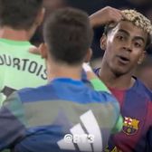  La un pas de bătaie  Spiritele s-au încins la finalul   primului El Clasico  » De la ce a pornit conflictul: „Hai, vorbește acum!”