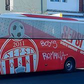 Autocarul lui Sepsi, vandalizat     Ce au scris  ultrașii pe vehicul » Reacția clubului