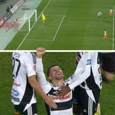 Golul sezonului!    VIDEO.  Mijlocașul de la U Cluj a șocat apărarea lui Metaloglobus cu   șut fabulos de la 30 de metri!  Nu mai marcase de 7 luni