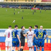 VAR, inutil la Clinceni    FOTO:  Liniile   nu au putut fi trasate  la golul marcat de CFR Cluj! Decizia din teren a stârnit furia suporterilor: „Hoții!”