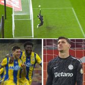 GOLAZO pe Arena Națională    VIDEO:  Sălceanu   l-a luat prin surprindere  pe Târnovanu în FCSB - Petrolul!