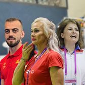 „Du-te-n p.... mă-tii!”   Kinetoterapeutul lotului feminin de gimnastică,   înjurat de Camelia Voinea.  „Forțat, înjosit și amenințat”
