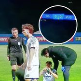 „Inadmisibil în 2025!”  Fanii „militarilor”, revoltați de grafica din timpul meciului   FCSB-ului în Youth League:  „Folosire abuzivă a imaginii Stelei!”