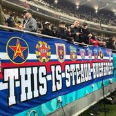 Unde a rămas Steaua, unde a ajuns FCSB!   În 2002, Steaua București ajunsese rău în Europa.   Cum e azi FCSB,  înaintea duelului cu Steaua Roșie