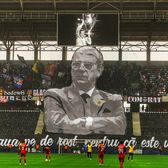 Emeric Ienei, omagiat în Ghencea    VIDEO.   Fanii Stelei, scenografie impresionantă în memoria   legendarului antrenor