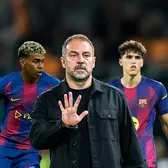 Record istoric pentru Barcelona  Hansi Flick a aliniat   cea mai tânără echipă din La Liga,  în meciul cu Real Betis