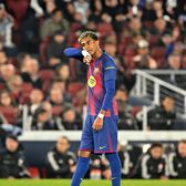 Lamine Yamal, furios    FOTO.   Tânărul star al Barcelonei,   vizibil iritat  de decizia lui Hansi Flick » Reacția tehnicianului german