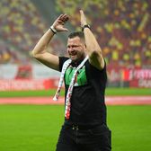 Moment special    VIDEO+FOTO.    Marius Niculae,  față în față cu galeria lui Dinamo, după ce i s-a dedicat scenografia din Derby de România