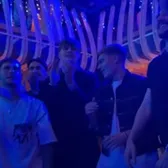 Party, după eșec    FOTO:  De ce au cântat și au dansat jucătorii de la   Craiova,  după eliminarea dramatică din Europa