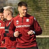 Atenție la Paraschiv!  Noul jucător transferat de Rapid, văzut de   GOLAZO.ro  la antrenament. Ce a descoperit atacantul