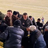 Atmosferă ostilă la Mioveni     VIDEO.   FCSB, înjurată de fanii lui FC Argeș + Mihai Stoica,   conflict  cu un suporter