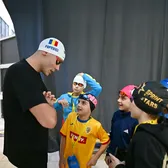 „Visam la un astfel de eveniment”    FOTO.  David Popovici,   copleșit de emoții  după „Sprint with the Stars”: „E totul pentru mine”