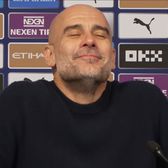 „De ce mă întrebi asta?”    VIDEO+FOTO.   Guardiola,   reacție stranie  la conferință » Ce a făcut când a fost întrebat de penalty-ul neacordat pentru City