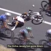 „Cel mai periculos lucru din Australia”    VIDEO.  Doi   canguri  au provocat haos în Turul Down Under » Campionul a căzut: „Mergeam cu 50 km/h”