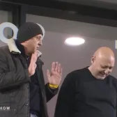 Dialog aprins Șucu - „Corsicanu'”    FOTO   Patronul Rapidului,   vizibil deranjat  la oficială, cu U Cluj: ce i-ar fi spus fostului lider de galerie