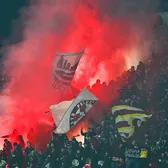A luat foc Clujul    VIDEO+FOTO.   Atmosferă electrizantă la derby-ul   CFR - U