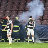 Amendați după haosul din Gruia  Jandarmeria a aplicat sancțiuni drastice după incidentele de la   CFR Cluj - U Cluj