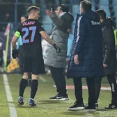 „Nu vezi?!”  Darius Olaru n-a mai rezistat și a cedat!   A strigat nervos  spre Charalambous în timpul meciului cu Oțelul