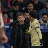 L-a ridiculizat pe Yamal?    FOTO.  Gestul controversat făcut de   Diego Simeone  în umilința Barcelonei de la Madrid