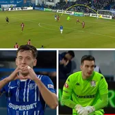 Ișfan, gol de senzație    VIDEO.  Momentul în care atacantul Farului   îl ridiculizează  pe Pașcanu și deschide scorul în meciul cu Rapid