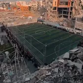Imagini impresionante   A revenit fotbalul în Gaza,   printre dărâmături:  „Mulți coechipieri au fost uciși sau răniți. Bucuria e incompletă”